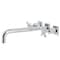 Kingston Brass KS6051BEX Wall Mount Tub Faucet, Polished Chrome KS6051BEX - alternate 1